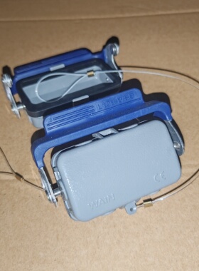 WAIN连接器H10B-MCV-1L/SC-1S金属盖带单扣1110100218001原装全新