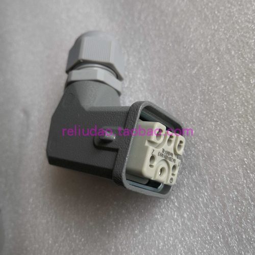 ABB机器人KUKA电源插头HAN-Q5/0-F-QL六芯X31连接器16A250V母弯头 - 封面
