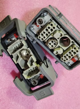 HARTING浩亭连接器09150043113明阳风电变桨09140123001德国原装