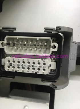 HARTING连接器 09200320230 高底座 HAN-32A-asg1-QB-21 德国原装