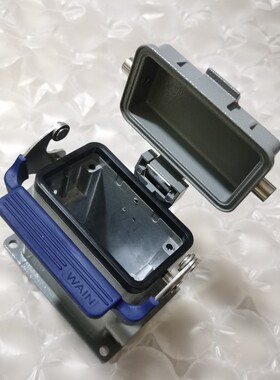 WAIN连接器H10B-SFH-1L/SC-CV-M32M25PG21PG29单扣高底座带塑料盖