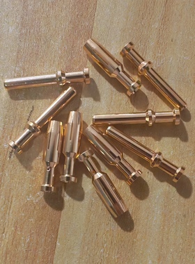 WAIN唯恩连接器CCGM-4.0镀金公针CCGF-2.5/1.5/6.0/10.0母针40A新