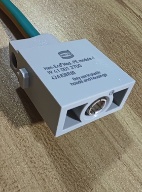 HARTING连接器19410012600接地公模块19410012700母芯原装全新