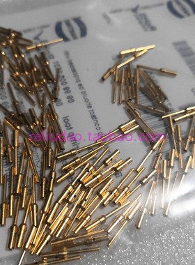 HARTING连接器09670008576镀金公针D-SUB-S适合5A浩亭0.5mm德国产