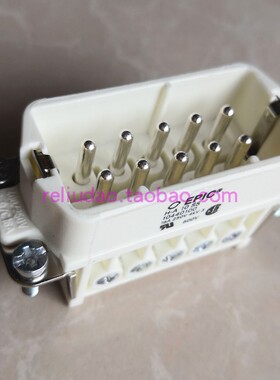 EPIC连接器H-A-10-SS公插芯10440100螺钉10441100十针16A250V德国