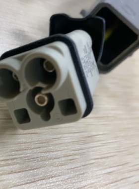 HARTING连接器09120022652公芯40A/400V三针HAN-Q2/0-M德国4-6mm