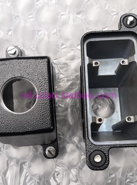 HARTING连接器19400160412黑色上壳Han-16HPR-HTE-SL-M32浩亭原装