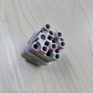 HARTING连接器09120123101母芯HAN F冷压型10A浩亭X31现货 Q12