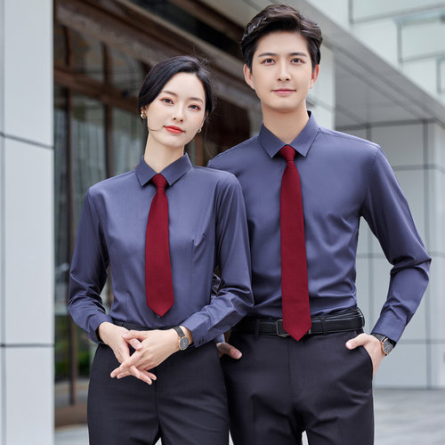 商务男女免打拉链领带工作服领饰