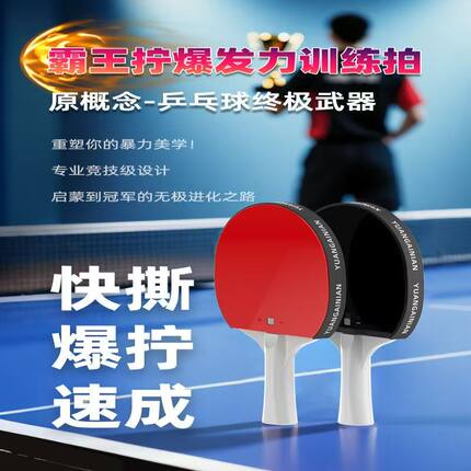 乒乓球挥拍扣杀发力训练器拉球训练辅助器材爆发力自练家用神器