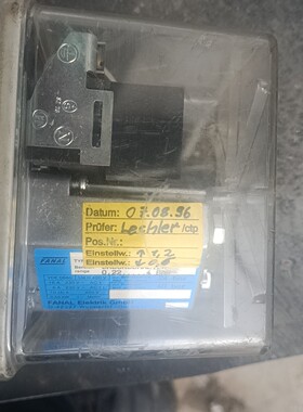 德国进口压力阀FANAL/D-42327/成色如图,包测试不咨询维修咨询维