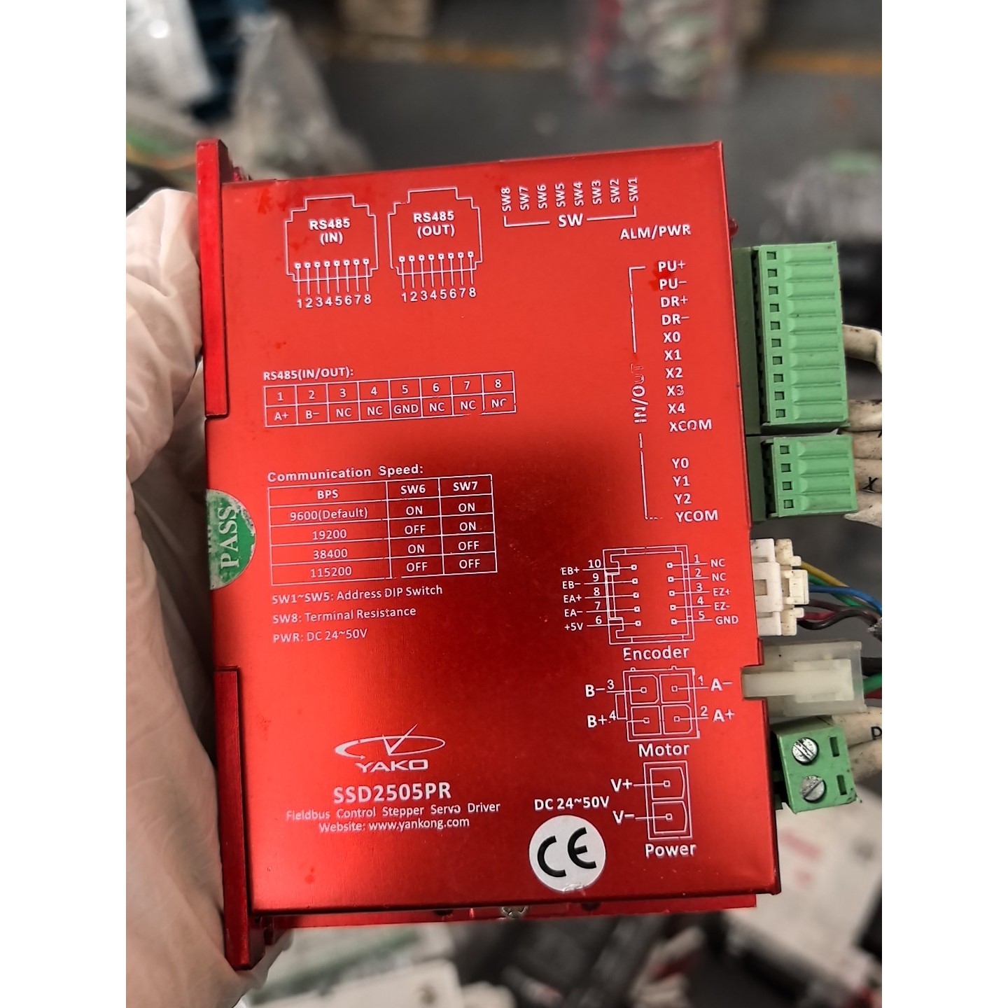 研控YAKO SSD2505PR 485总线驱动器,实物拍摄咨询维修咨询维修