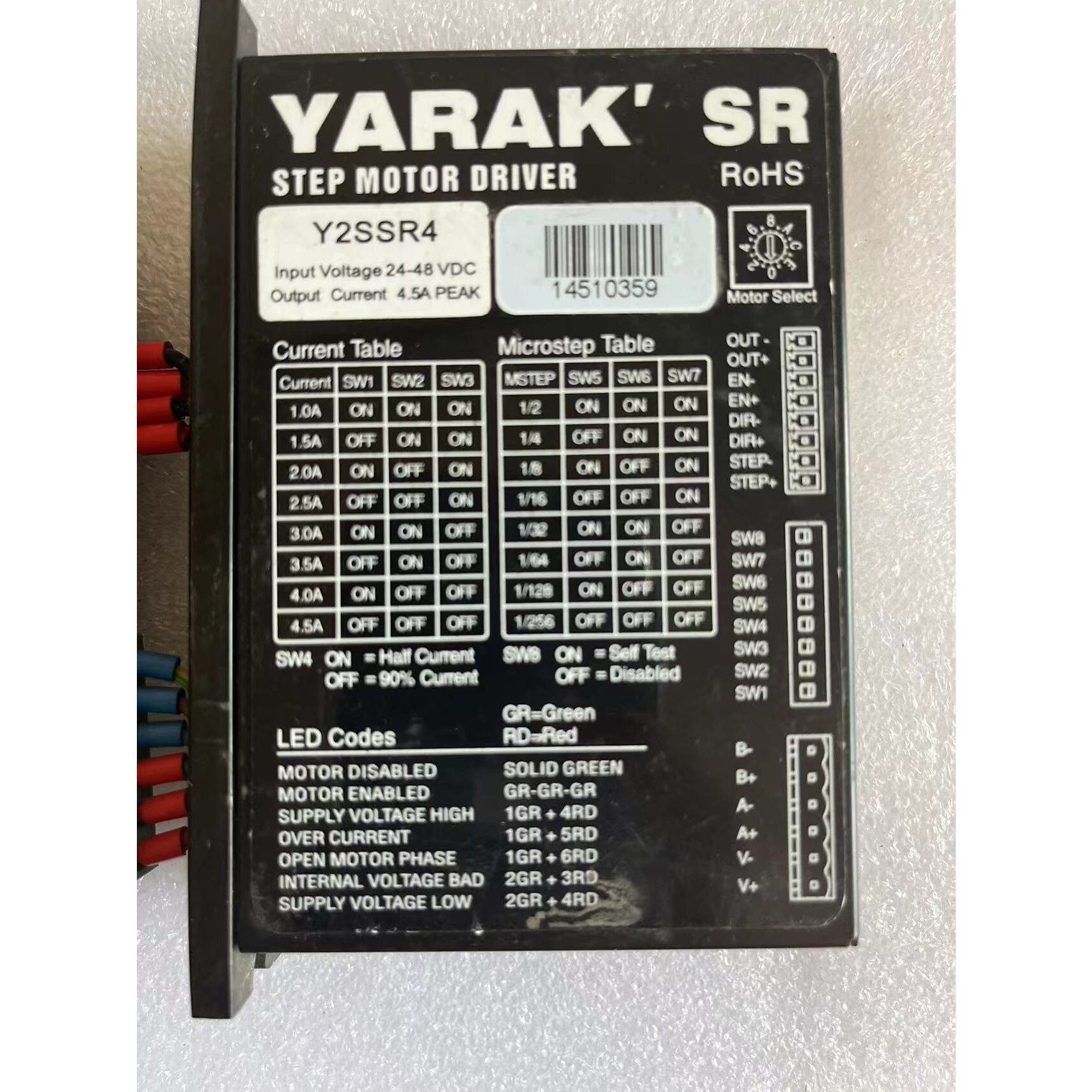 信浓步进驱动器Y2SSR4二手拆机成色如图运费到付不咨询维修咨询维