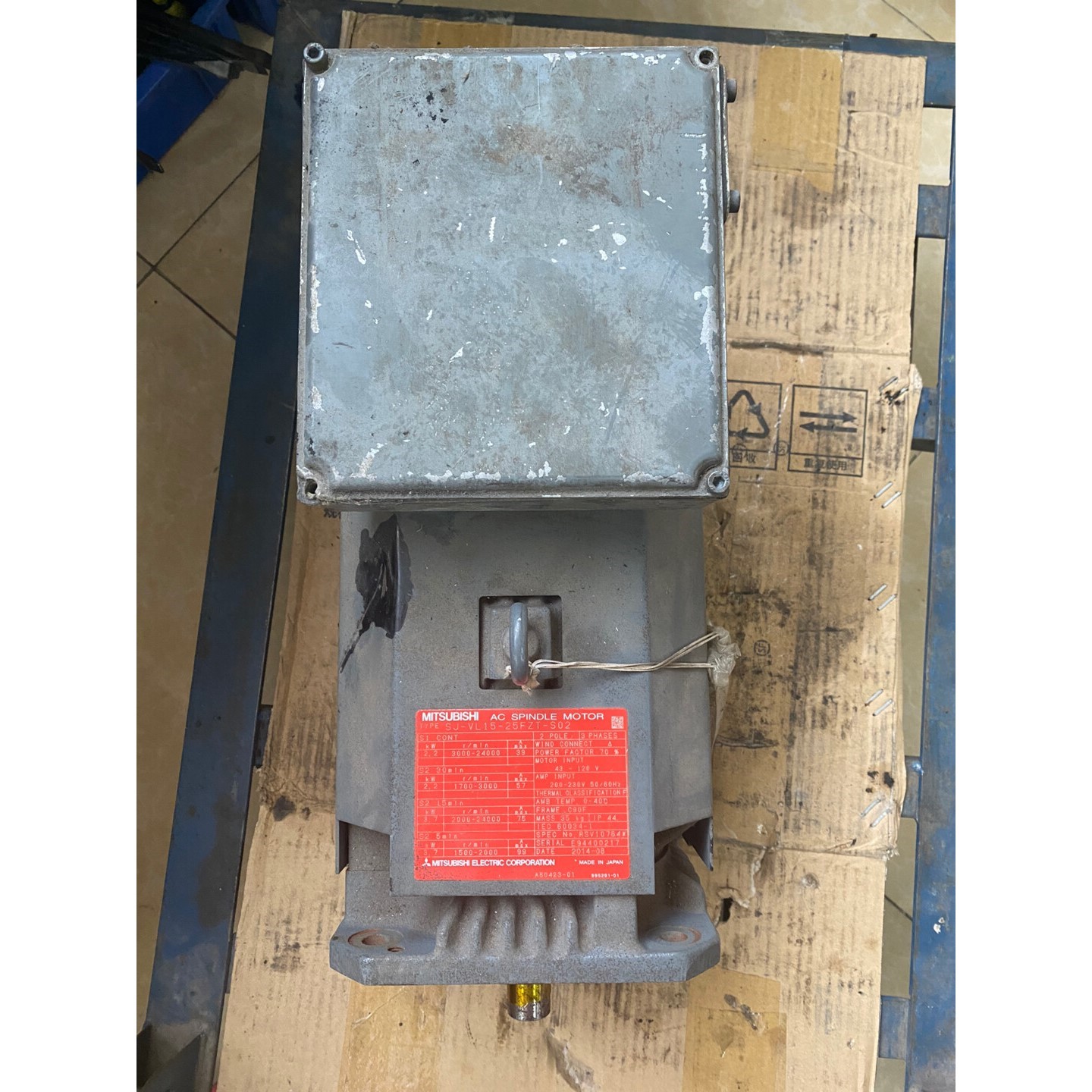 三菱24000转主轴电机 SJ- VL15-25FZT-S0咨询维修咨询维修咨询维