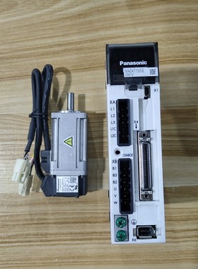 松下伺服100W,配件齐全.驱动型号:MADKT15咨询维修