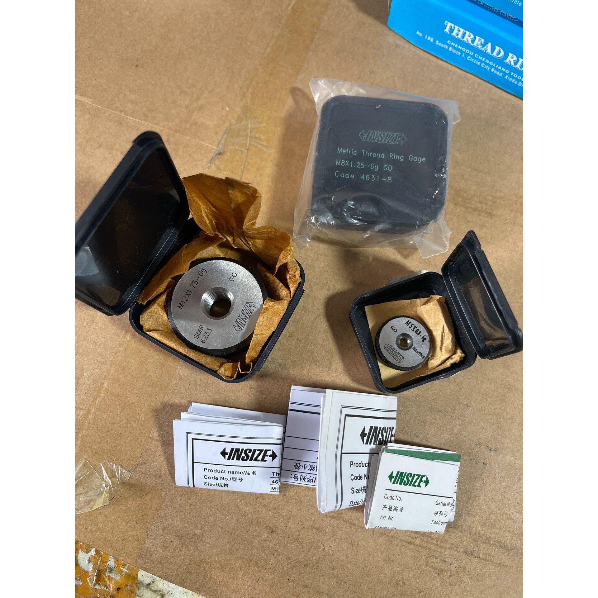 全新正品英示INSIZE环规4631系列 M12x1.75咨询维修