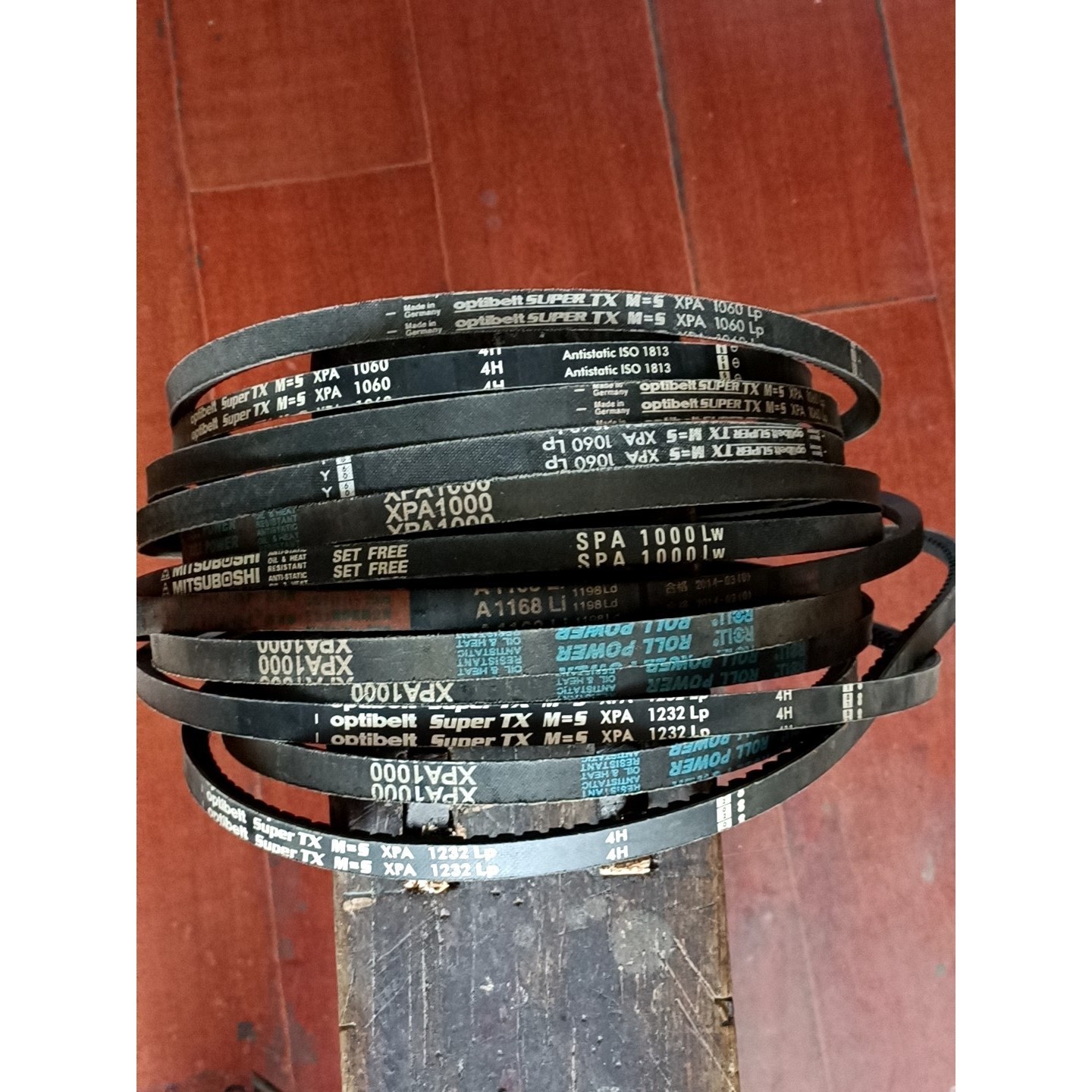 XPA1000风机皮带四根XPA1232LP风机皮带2根咨询维修