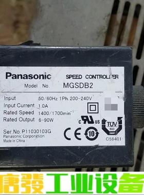 二手拆机松下马达调速器 MGSDB2  二手物品捡 维修询价