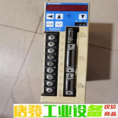 松下伺服驱动器MSD5A3A1X,二手拆机，实物图 维修询价
