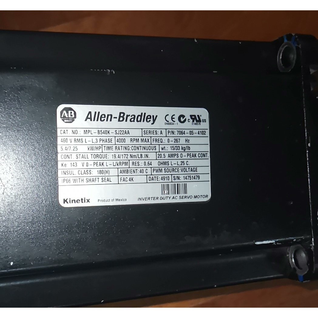 MPLB540KSJ22AA AB伺服电机拆机件功咨询维修咨询维修