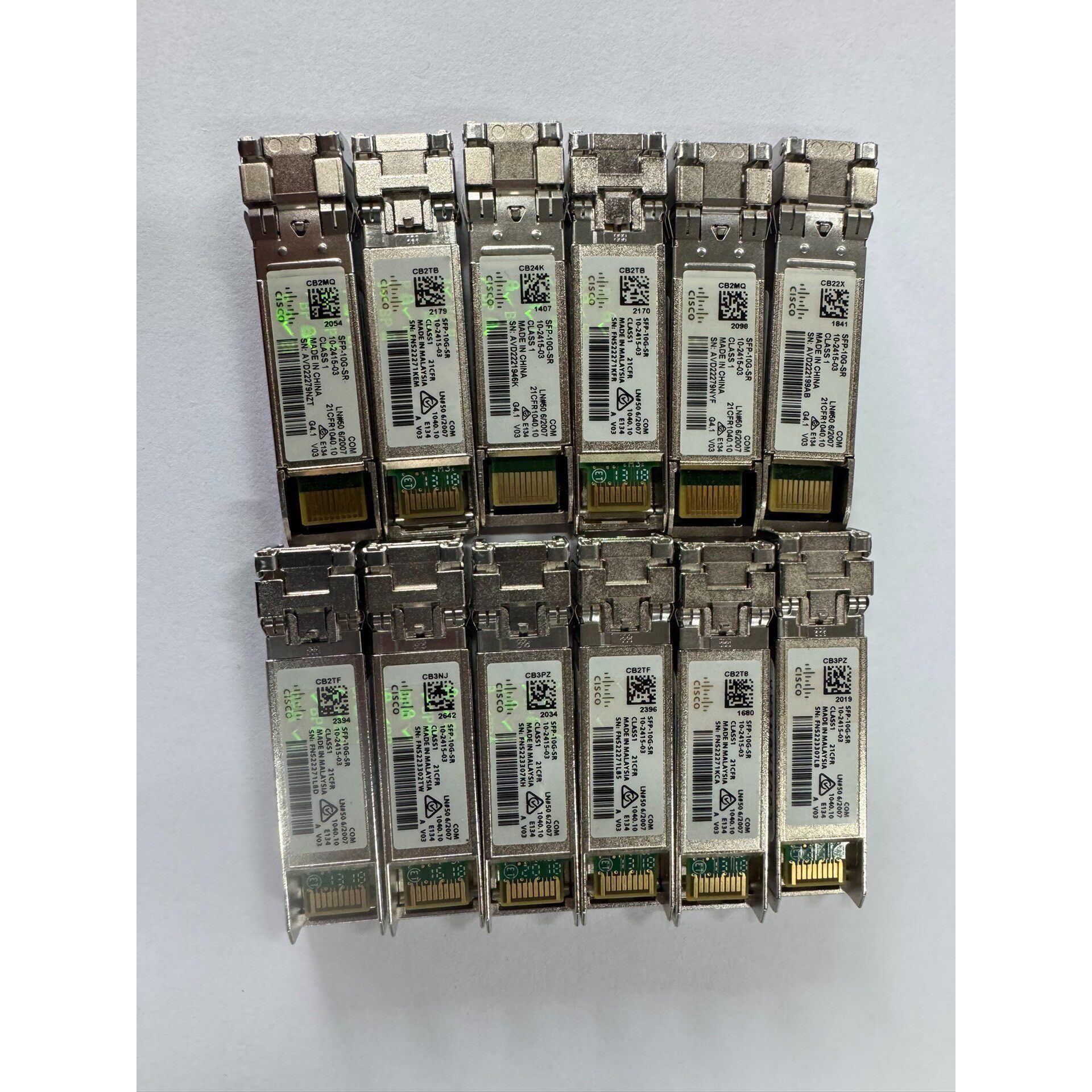 思科 SFP10GSR 原装 成色新咨询维修