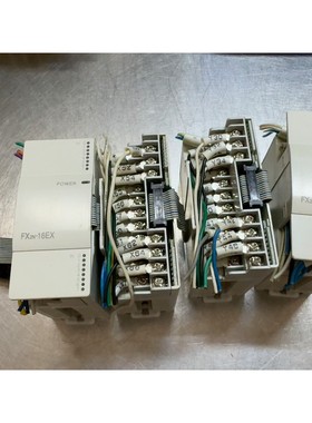 三菱PLC模块 FX2N16EX FX2N16EYT 拆咨询维修