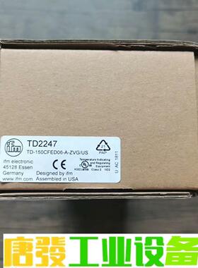 全新原装正品 IFM易福门 TD2247 温度变送器 实物拍 议价下单