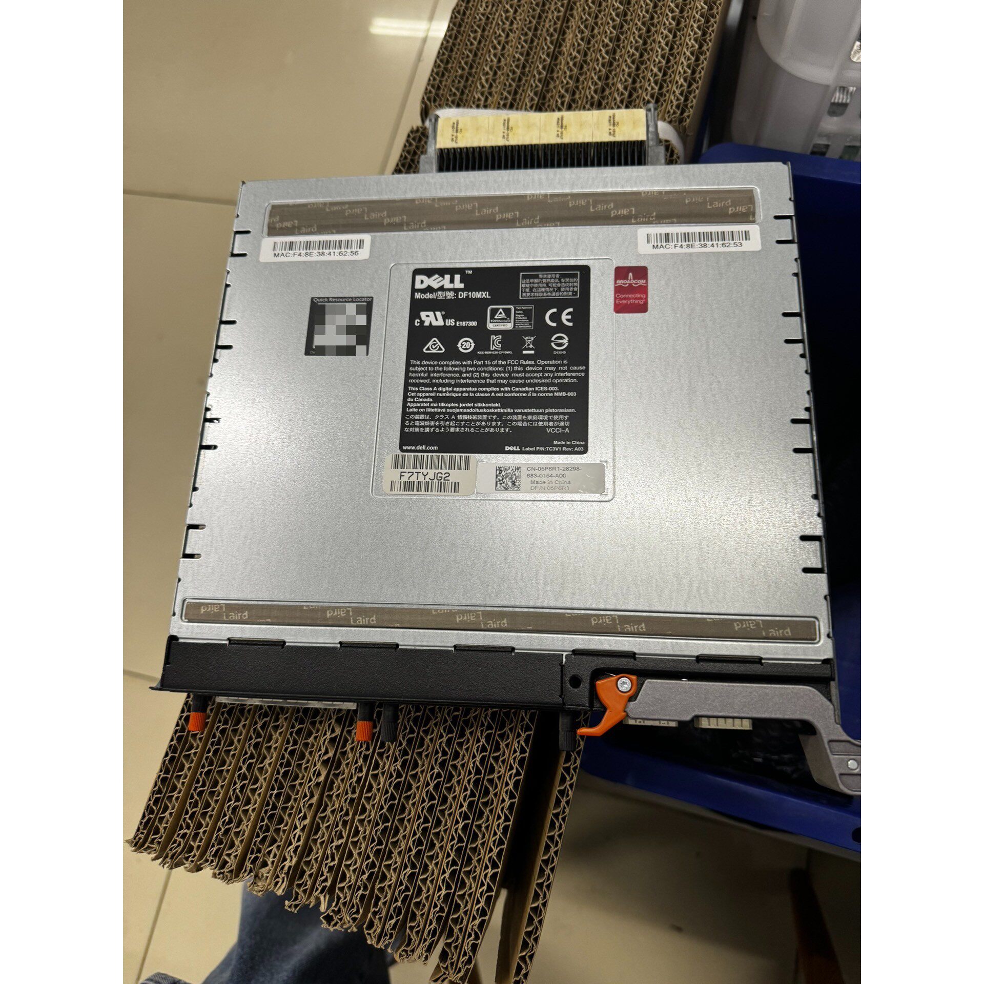 DELL戴尔  Force10 MXL 10/40Gbe 刀咨询维修