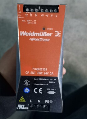 魏德米勒ECOLINE单相电源7760052105 CP S咨询维修咨询维修咨询维