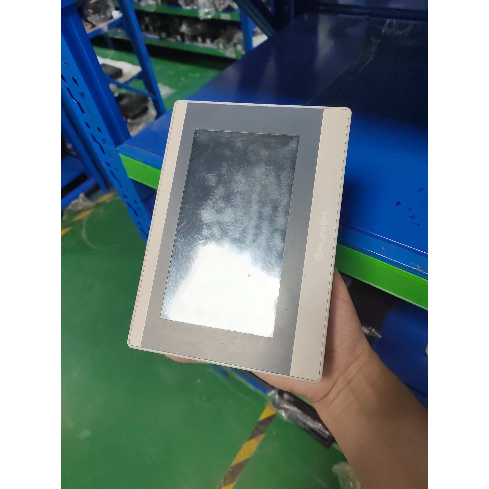 繁易触摸屏FE6070WE,带网口,,成色如图,现货咨询维修咨询维修