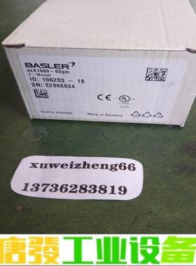 BSLER全新原装   acA1600-60gm议 维修询价