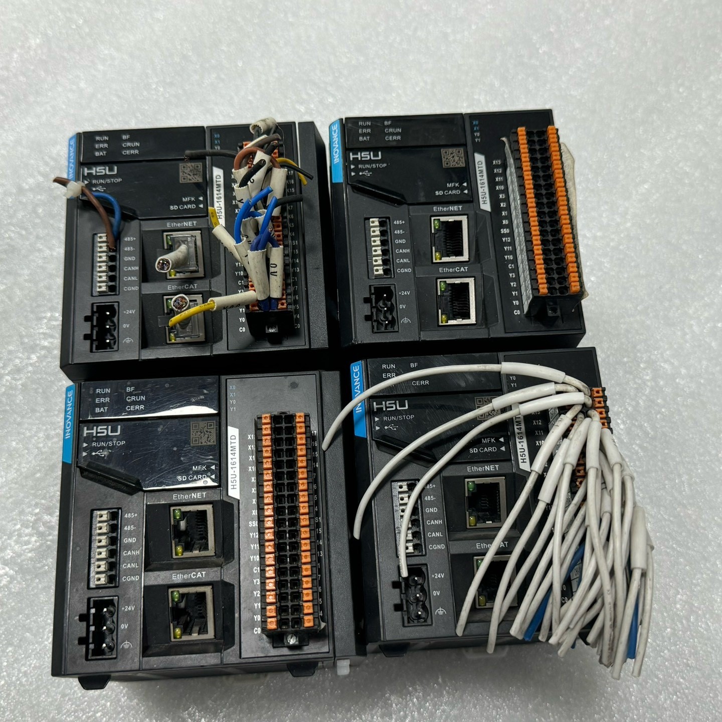 汇川H5U主机H5U1614MTD成色漂亮功能咨询维修