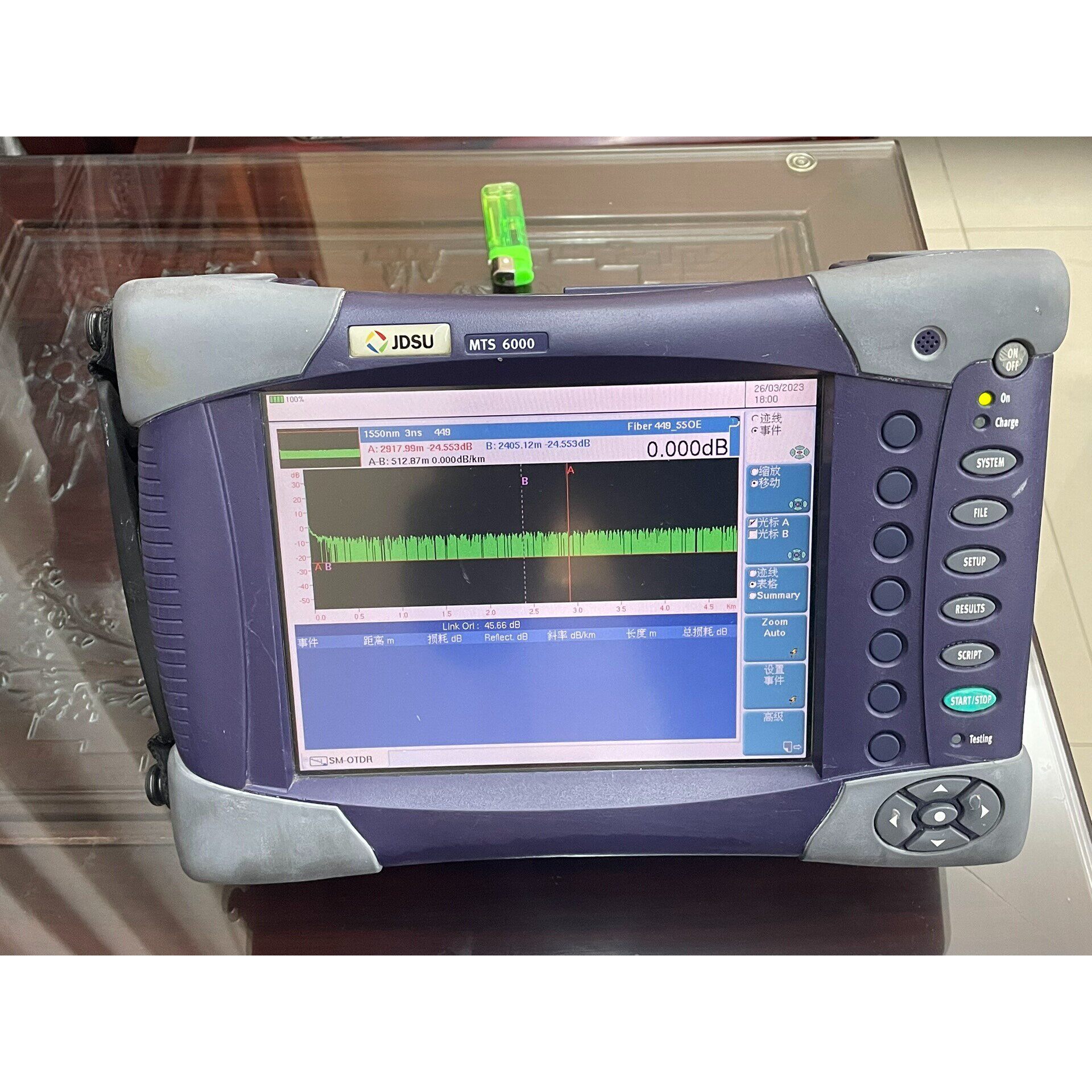 JDSU MTS6000+8126MR OTDR测试仪咨询维修