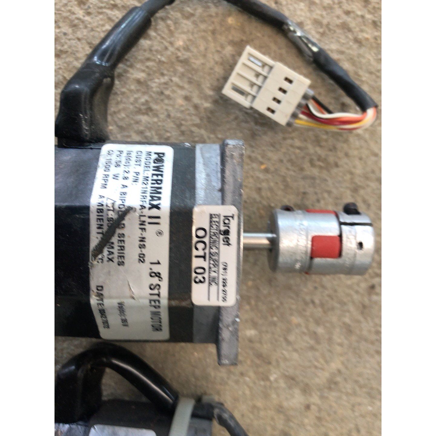 POWERMAX II 高速步进电机MODEL:M21NRF咨询维修咨询维修