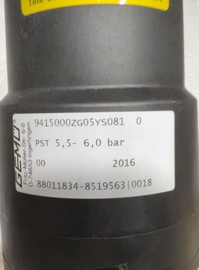GEMU盖米隔膜阀9415000ZG05YS081 0 PS咨询维修咨询维修