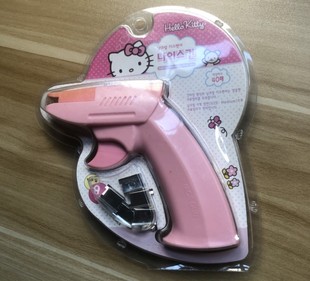 韩国可爱推夹器助推夹文件试卷订书夹固定书页夹纸张燕尾推钉机