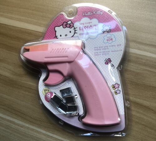 韩国可爱推夹器助推夹文件试卷订书夹固定书页夹纸张燕尾推钉机