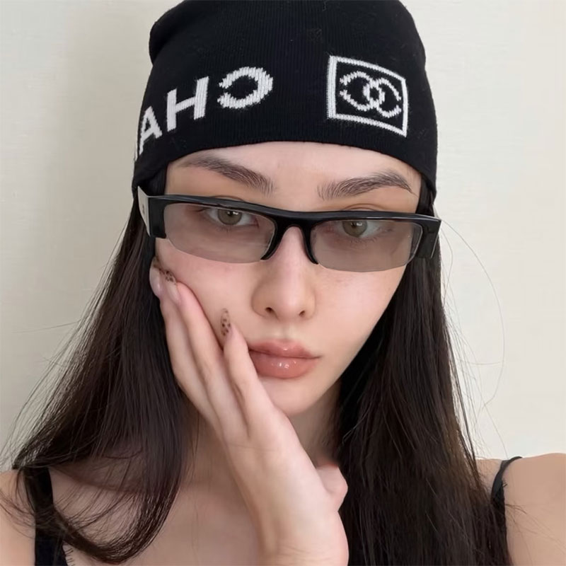 时尚半框墨镜女款2026新款Y2K高级感适合小脸太阳眼镜男防紫外线