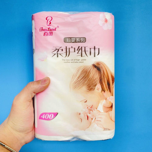 百丽卫生纸200克单双卷无芯卷纸10卷6层妇婴产妇经期两用卫生纸