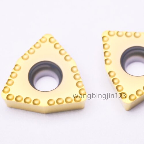 U钻专用刀片wc暴力钻桃型数控刀粒wcmx030208高标铝用刀头三角形