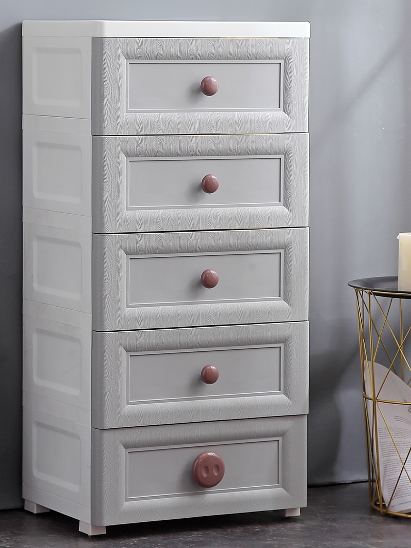 18/25/40cm夹缝收纳柜塑料厨房储物柜子缝隙窄抽屉式卫生间置物架