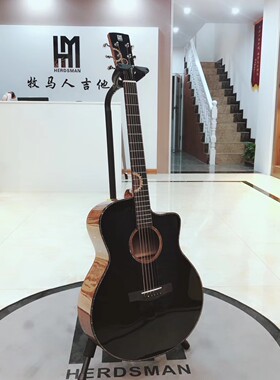 牧马人41寸全单吉他H-100GC