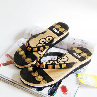 女平仙2025人字拖女防滑沙滩凉拖鞋 越南拖鞋 低跟夹脚平底轻便舒适