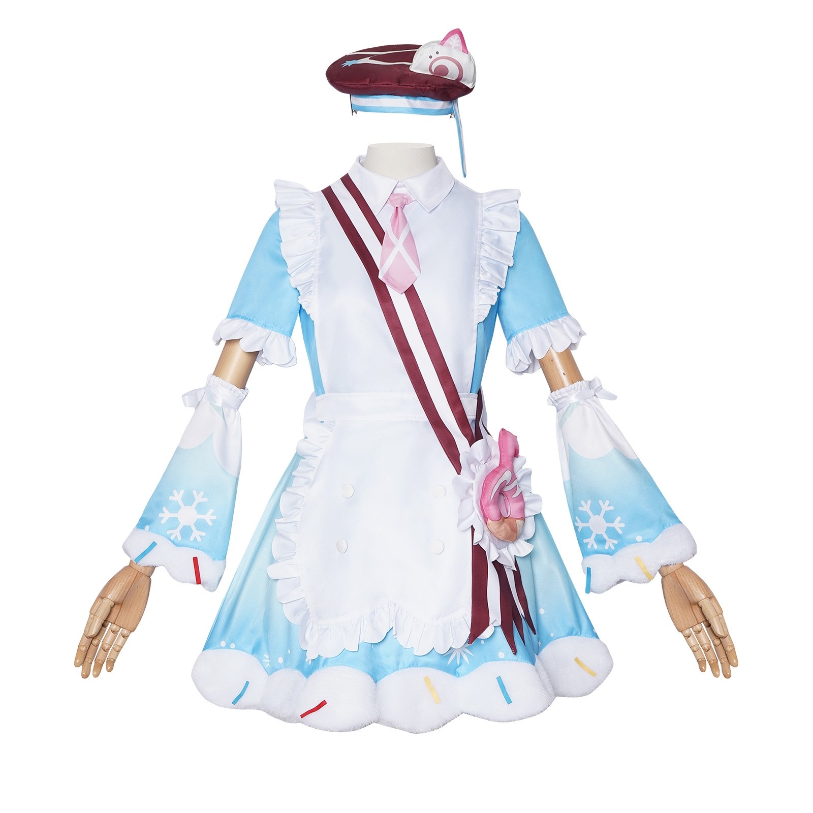 万圣节cos服2026雪初音连衣裙同款cosplay二次元角色扮演舞台服