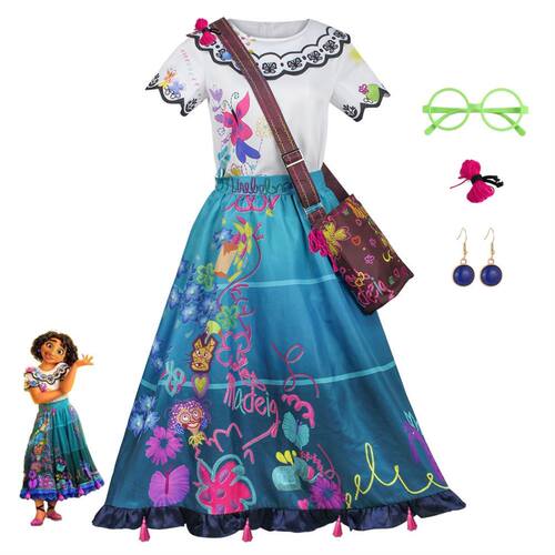 魔法满屋cos服Encanto米拉贝