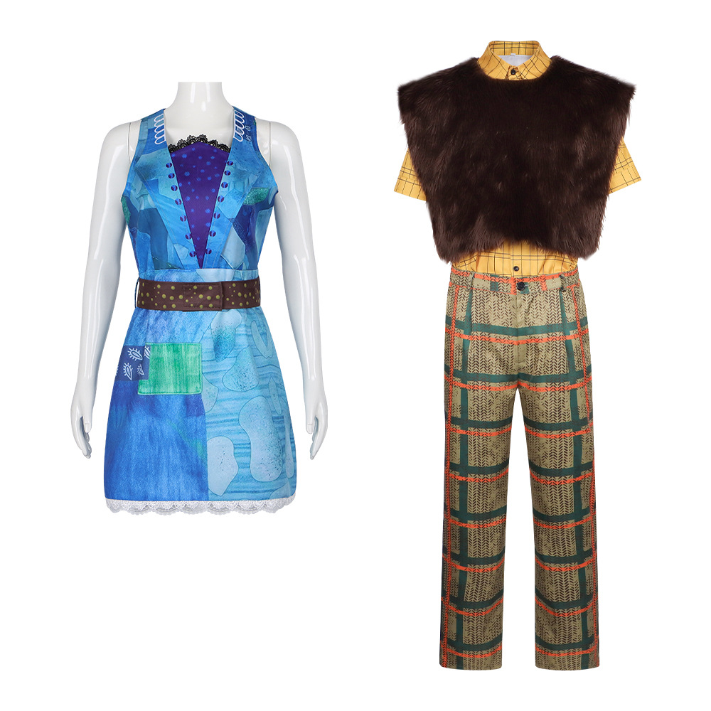 蠢特夫妇cos服动漫角色同款派对演出扮演服cosplay万圣节女装真人