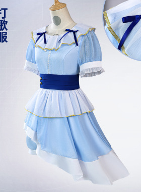 lovelive水团cos服aqours沼津100周年cosplay水团打歌服女装真人