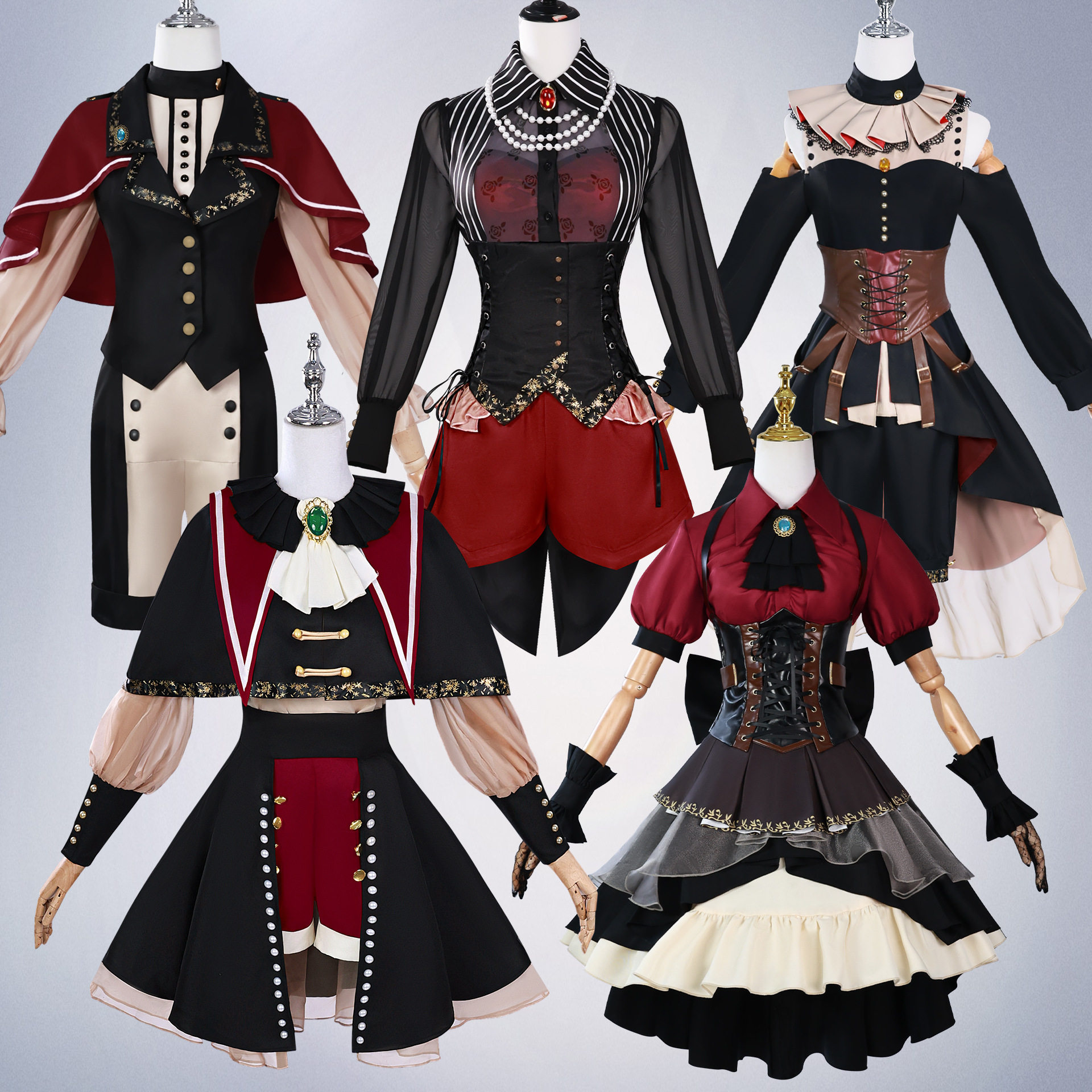 三角初华cos服Ave Mujica舞台服若叶睦丰川祥子cosplay女装真人