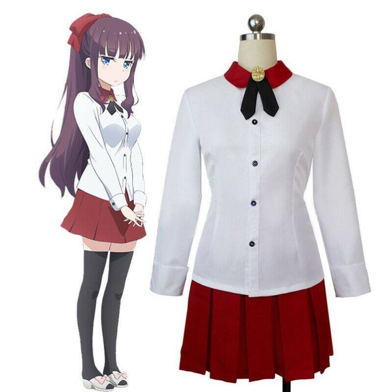 NEWGAME!动漫cos服泷本日富美学员制服裙cosplay表演服装jk制服装