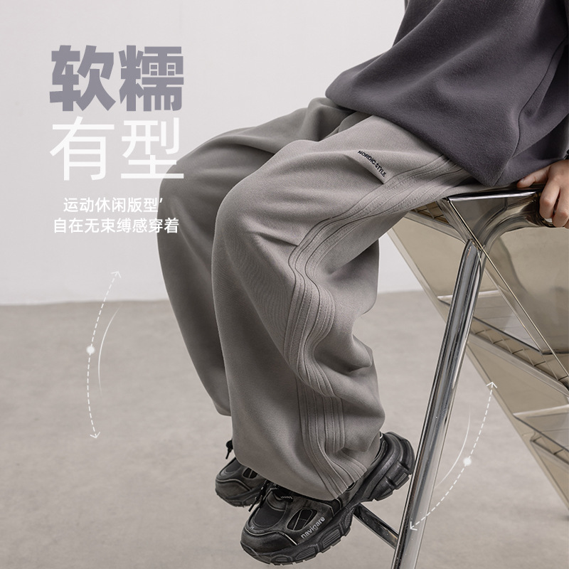 男童休闲裤子秋款2025新款痞帅
